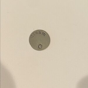 Origami Owl Silver Dream Medium Locket Plate